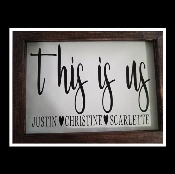 Personalized canvas
